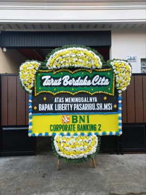 Papan Bunga Duka di Arjangka