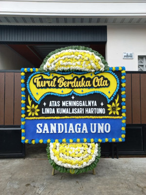 Papan Bunga Duka di Arjangka