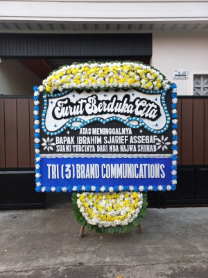 Papan Bunga Duka di Arjangka